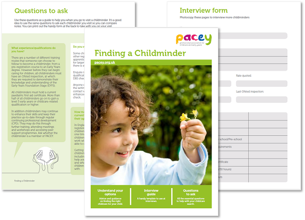 Finding a childminder guide