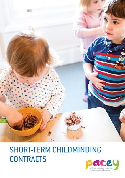 Short-term registered childminding contracts (England only)