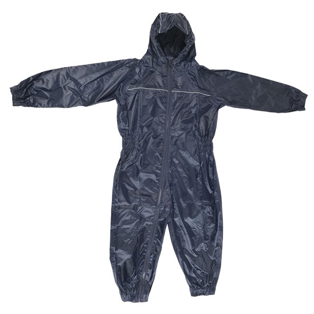 Waterproof All-in-One Navy Age 2