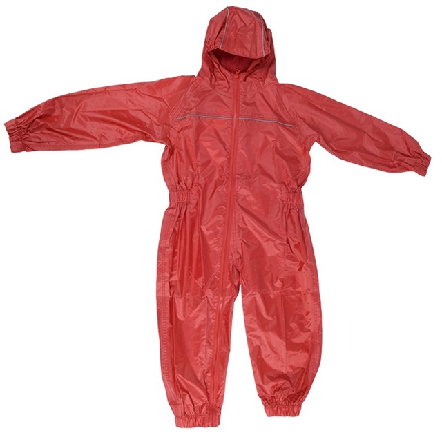 Waterproof All-in-One Red Age 3/4