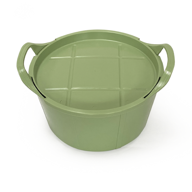 Small Trug & Lid Set - Sage Green