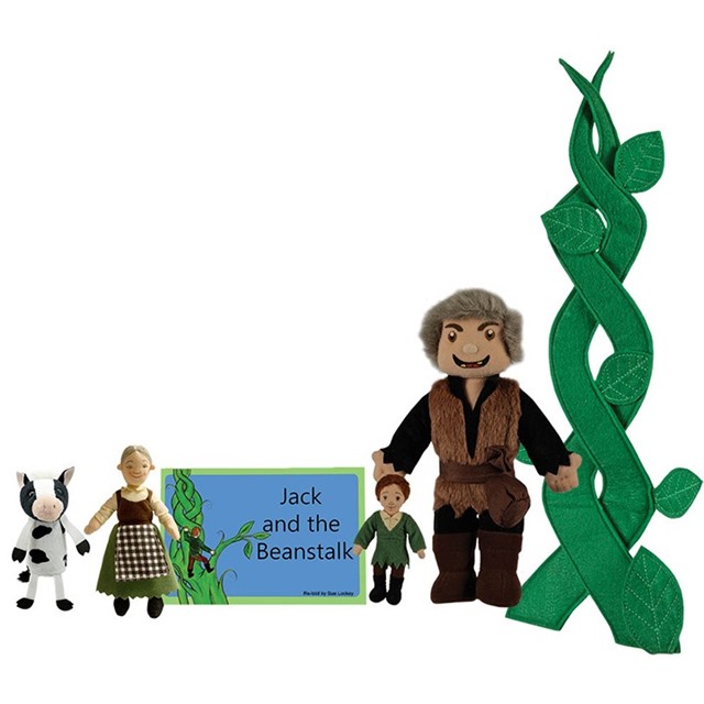 Finger Puppet & Story Set - Jack & the Bean Stalk