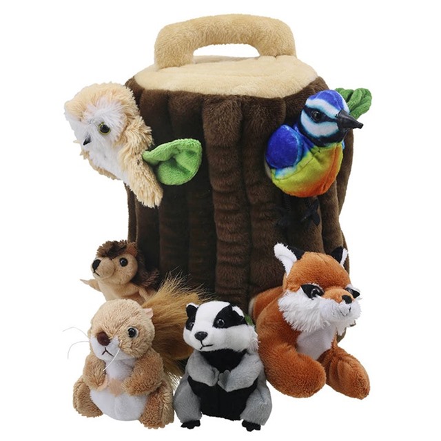 Tree House Hide Away Puppets