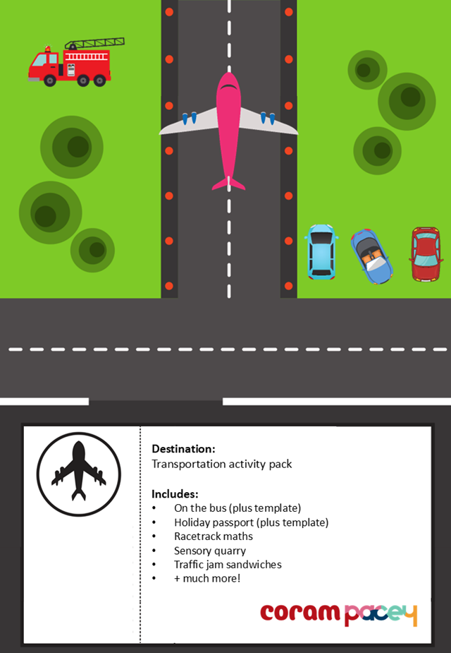 Transportation activity pack