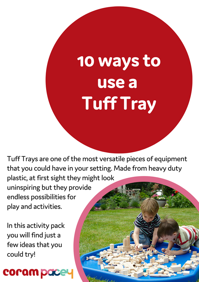 Tuff tray activity pack